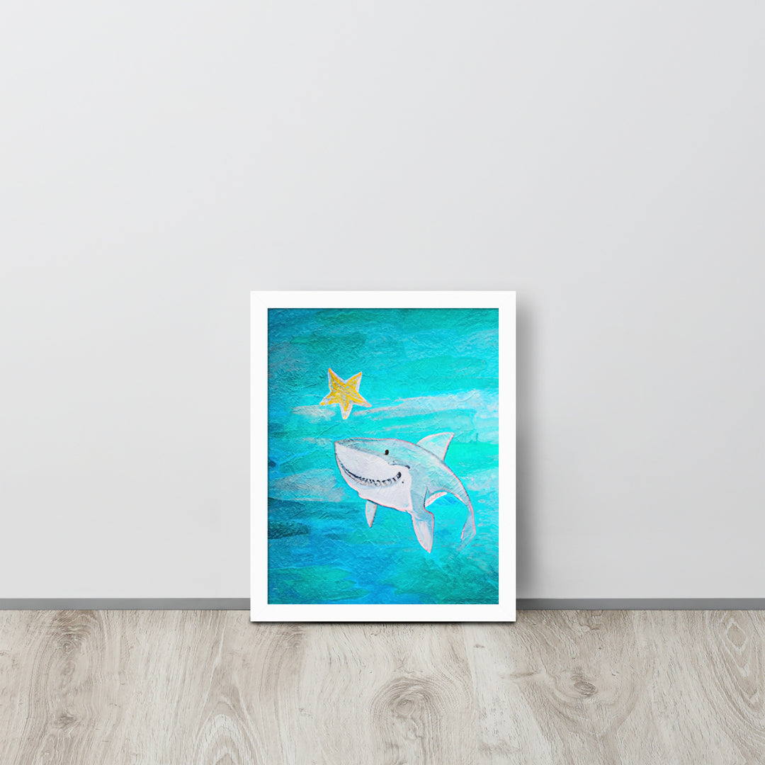 Baby Shark with frame