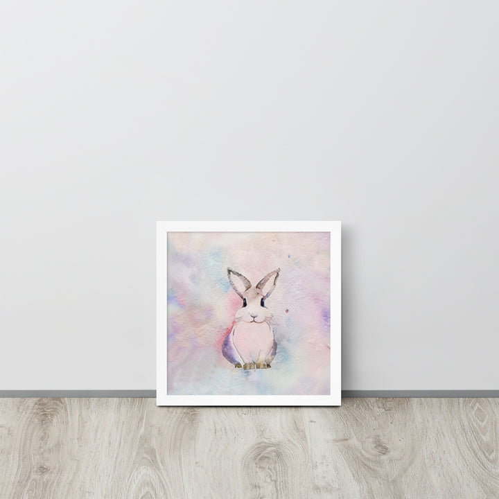 Baby Bunny Artwork - with frame