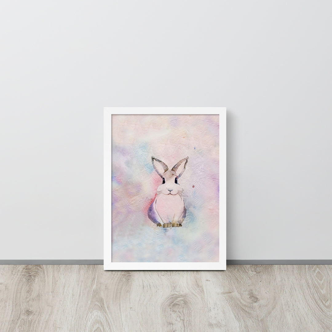 Baby Bunny Artwork - with frame