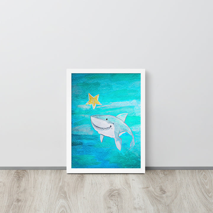 Baby Shark with frame