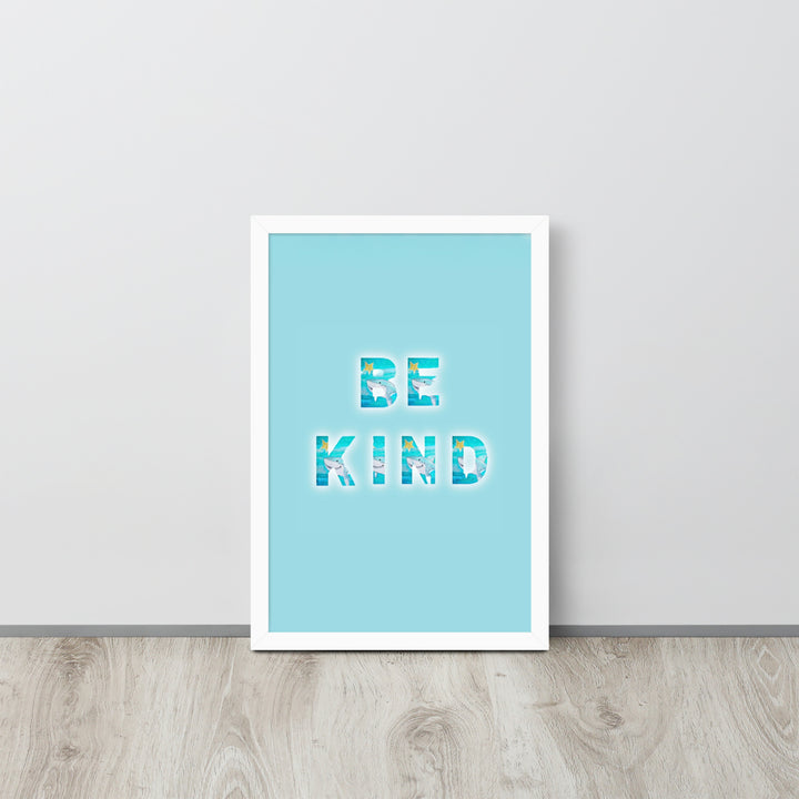 Be Kind Baby Shark with Frame