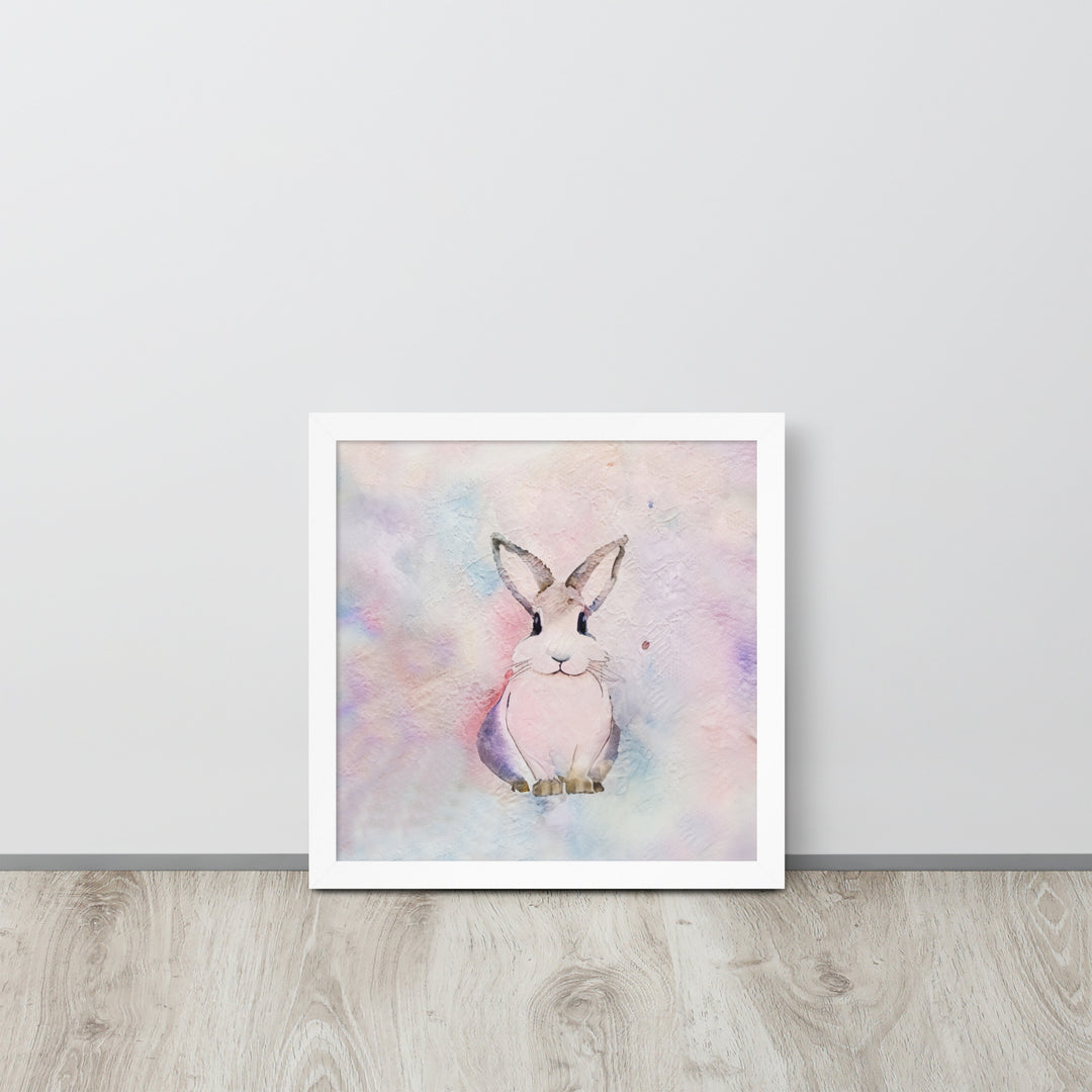 Baby Bunny Artwork - with frame