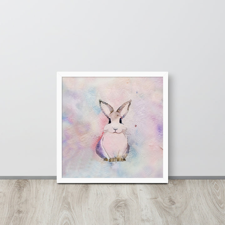 Baby Bunny Artwork - with frame