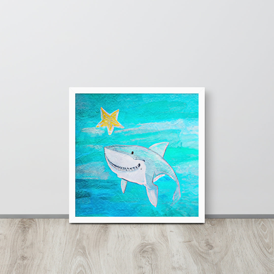 Baby Shark with frame