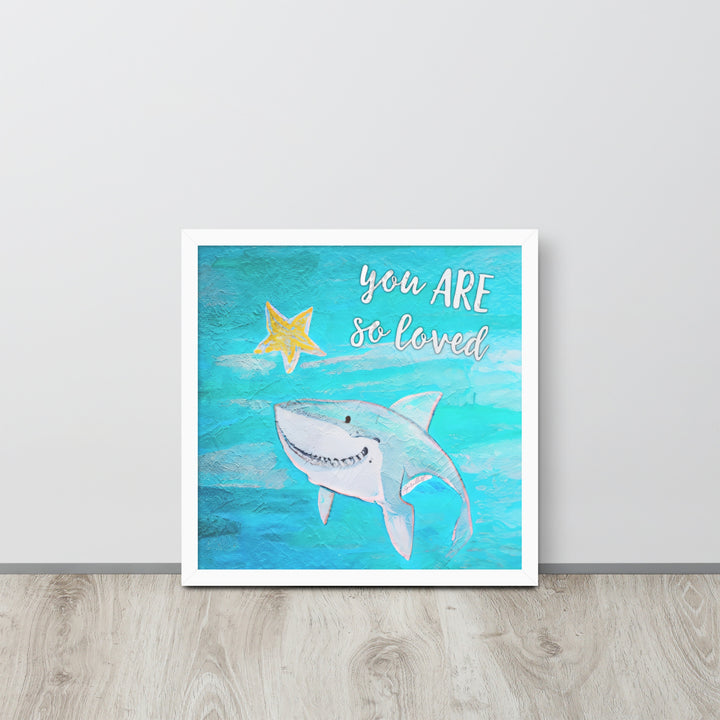 Baby Shark with frame