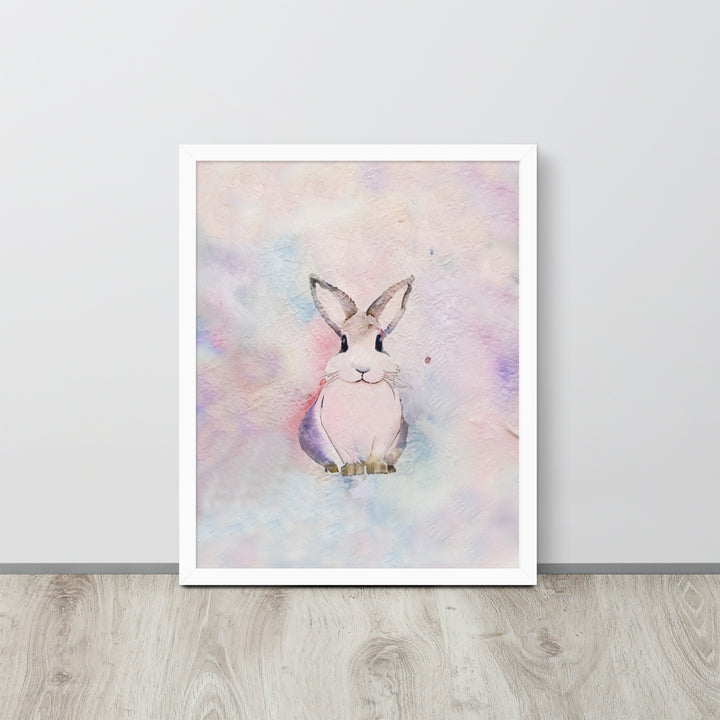 Baby Bunny Artwork - with frame