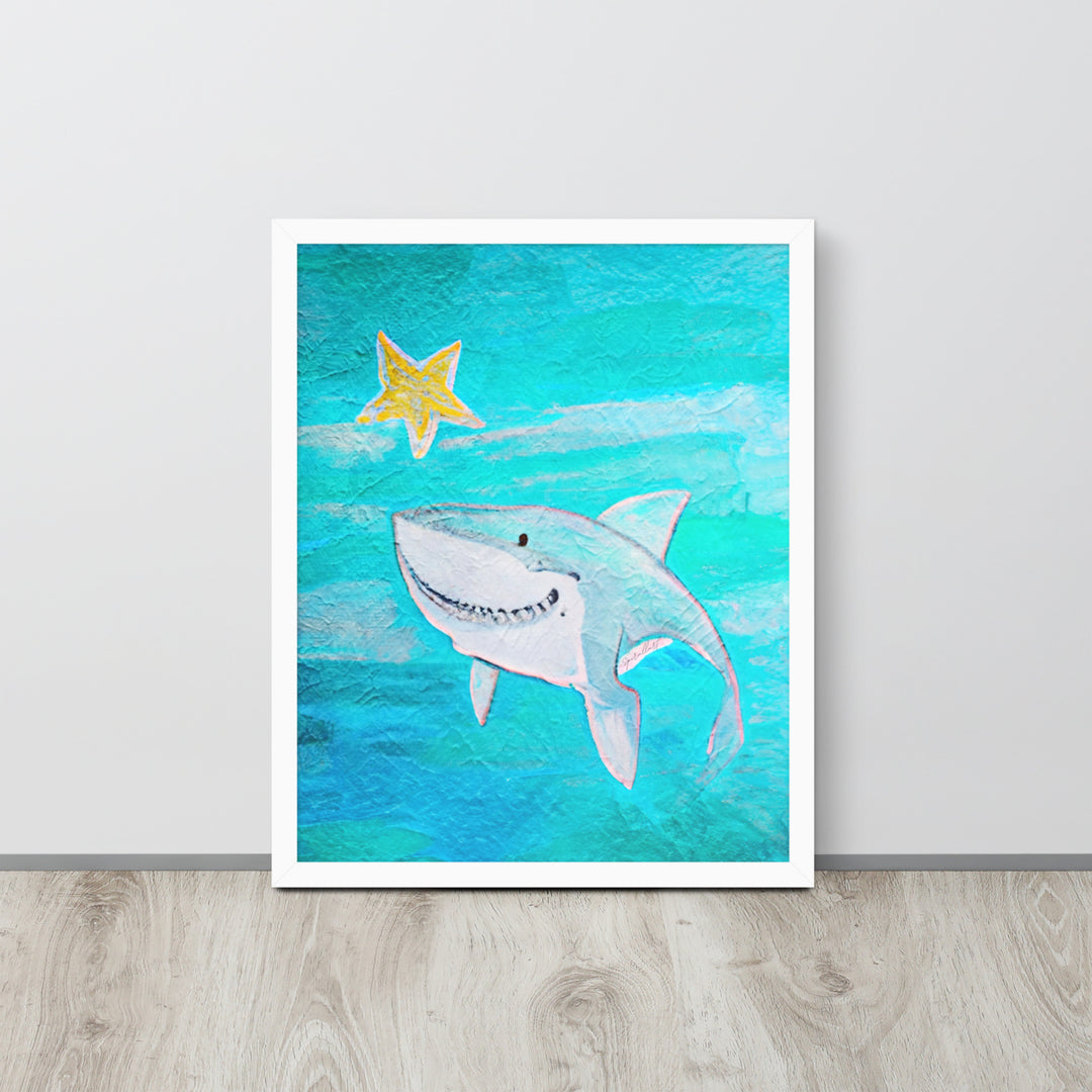 Baby Shark with frame