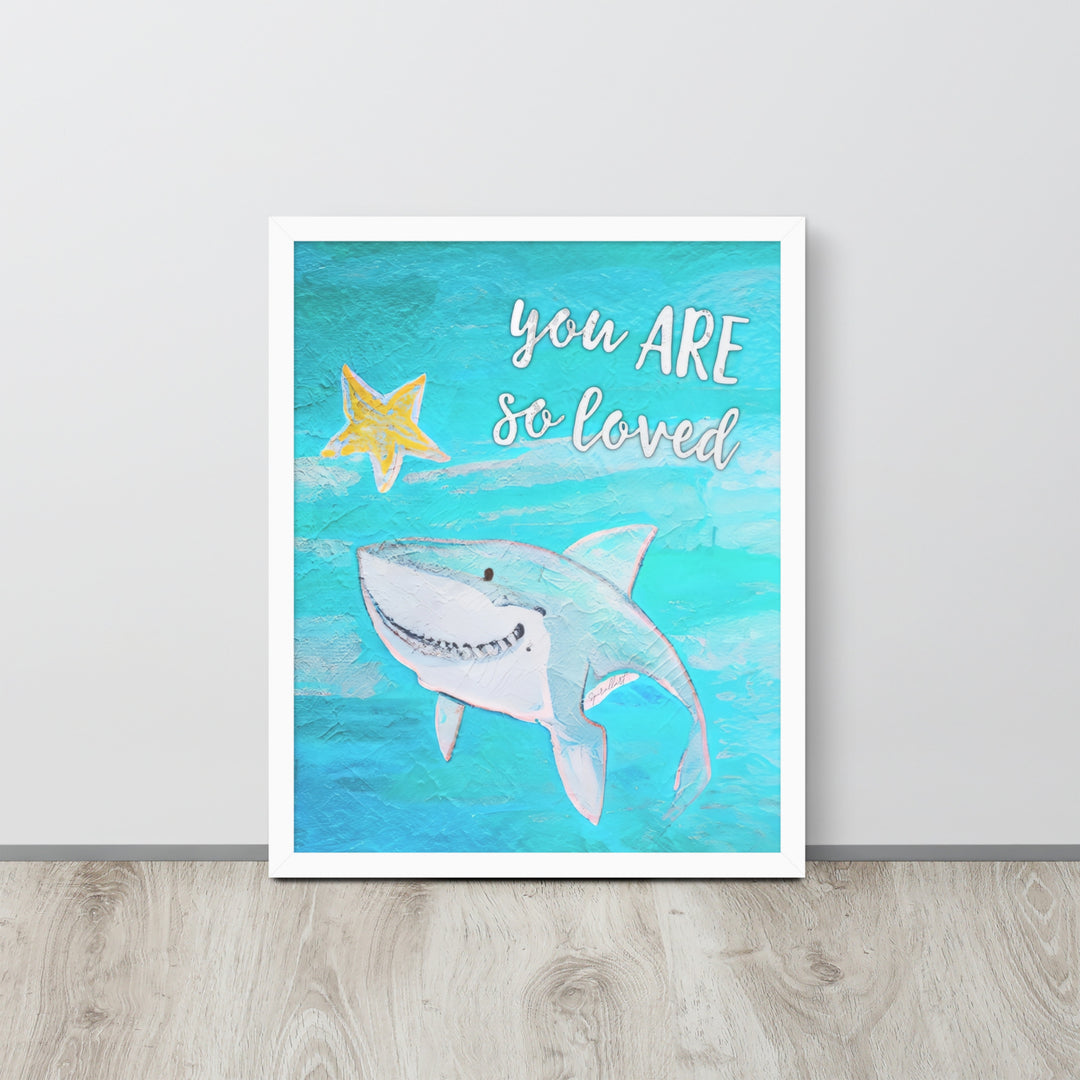 Baby Shark with frame