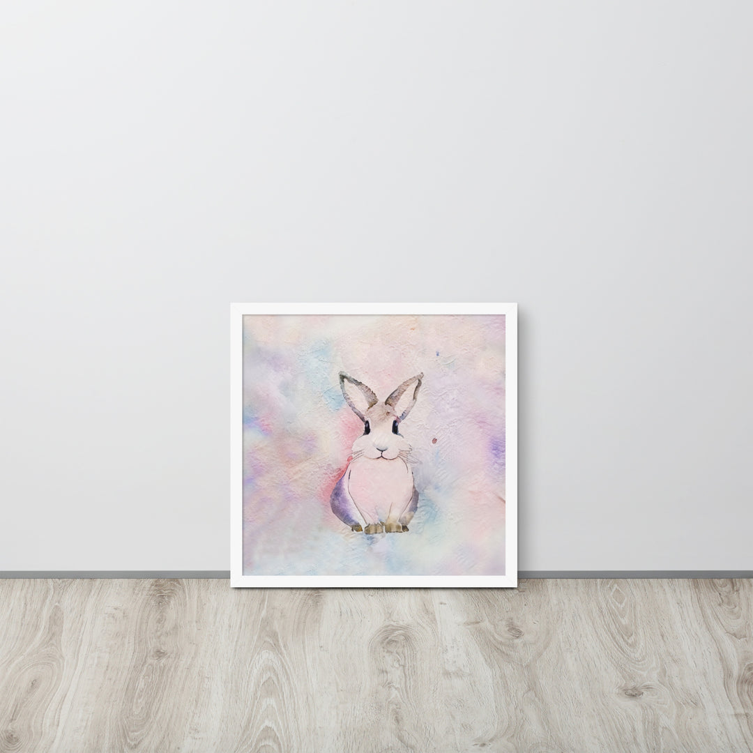 Baby Bunny Artwork - with frame