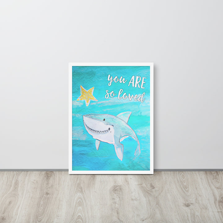 Baby Shark with frame