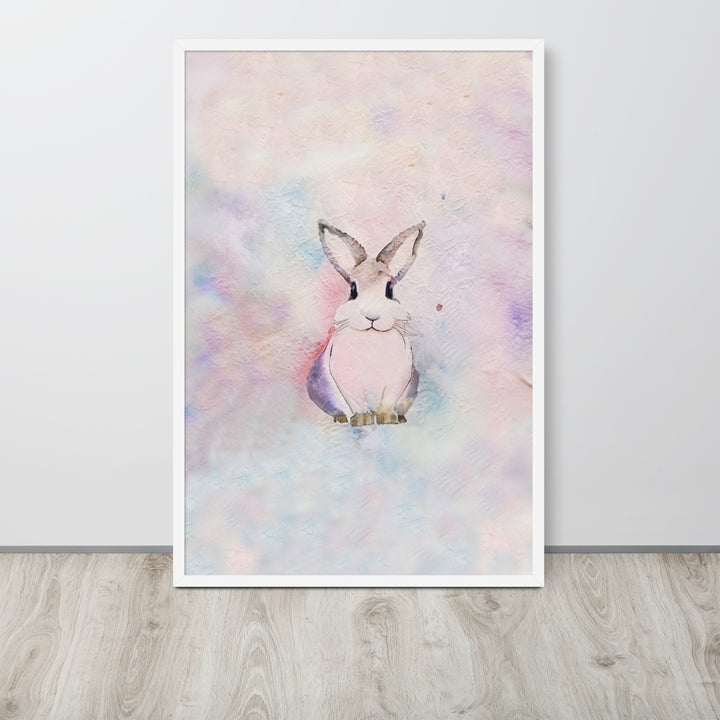 Baby Bunny Artwork - with frame