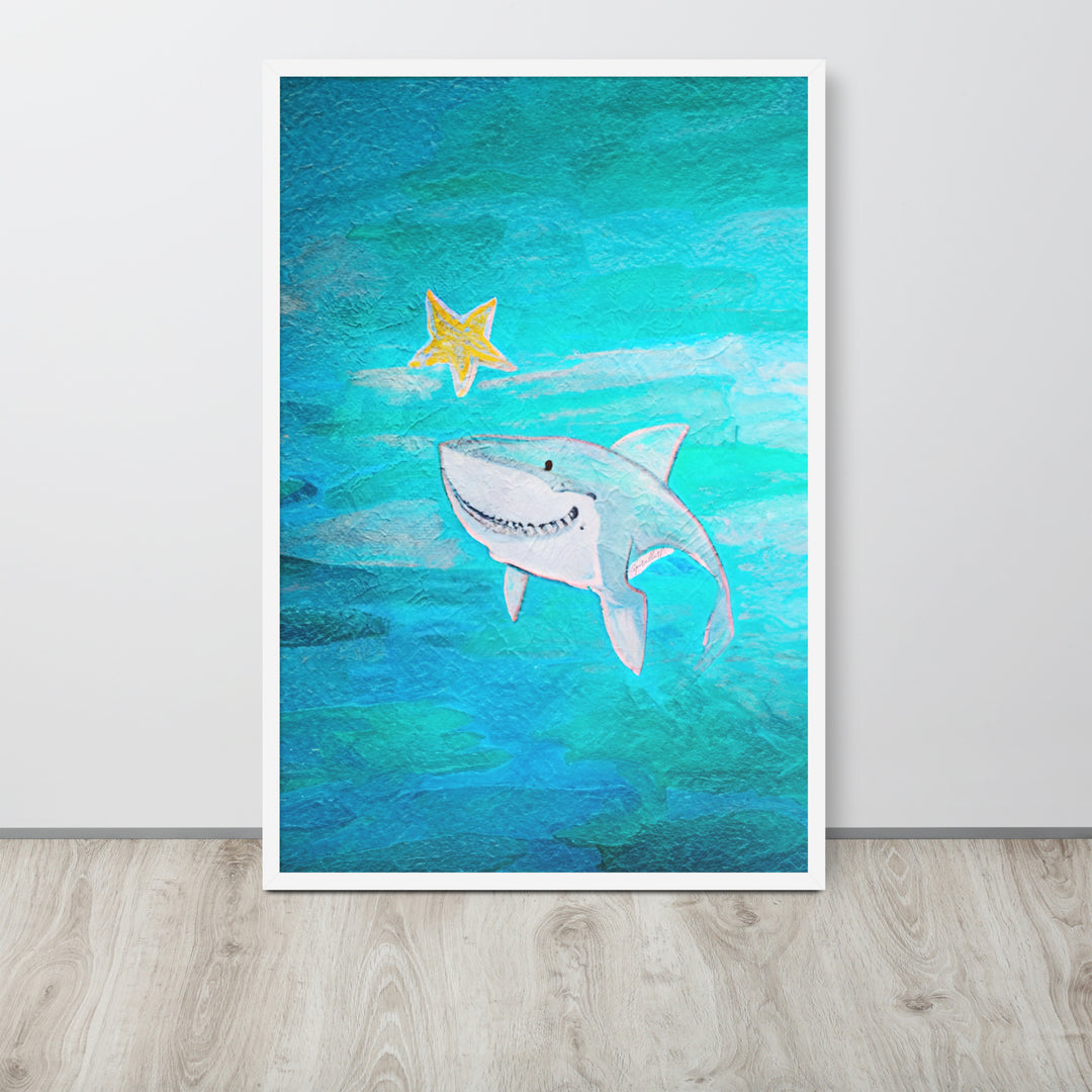 Baby Shark with frame