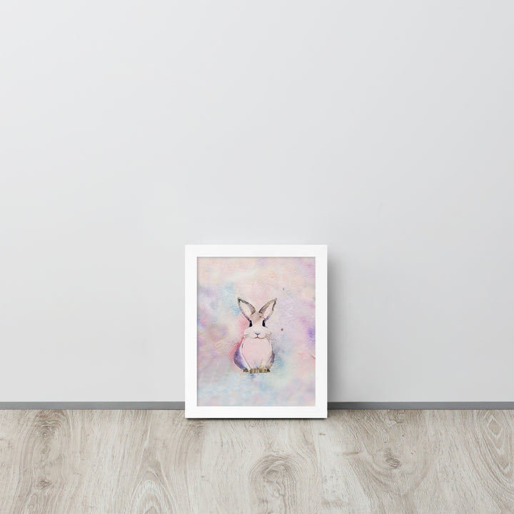 Baby Bunny Artwork - with frame