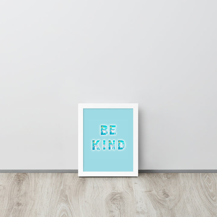 Be Kind Baby Shark with Frame